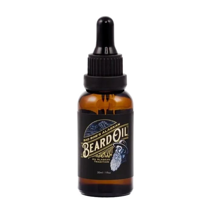 Beard Oil with grape seed oil, coconut oil, argan kernal oil, and jojoba seed oil. Specially formulated for an easy absorbing oil.