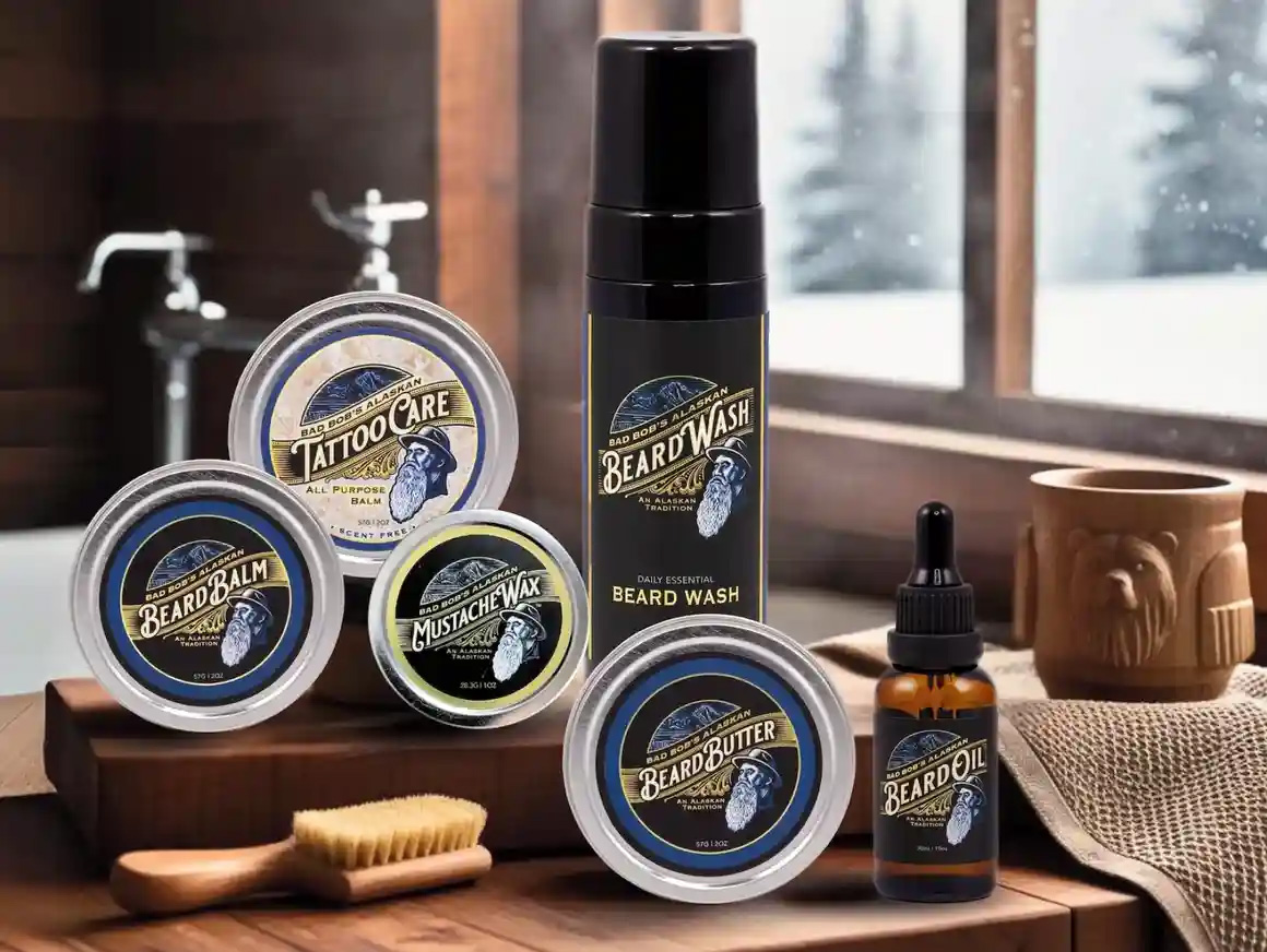 look your Best Feel your best Buy the Best with Industry leading beard care and styling products by Bad Bob's Alaskan Beard Products