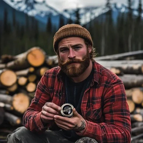 Bad Bob's Mustache Wax for Shine and Styling that Holds